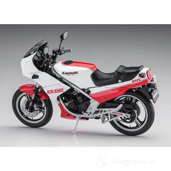 1/12 Kawasaki Kr250 White/Red Color (HA21745)