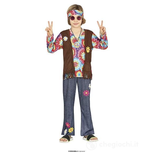 Costume Da Hippie Per Bambini Taglia 5-6 Anni (77748)