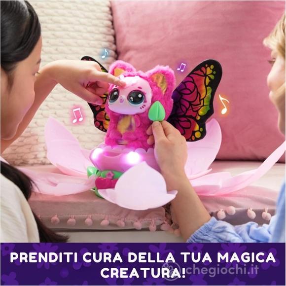 Bloomables Kittyfly - Da Bruco a Farfalla - Peluche Interattivo a Sorpresa