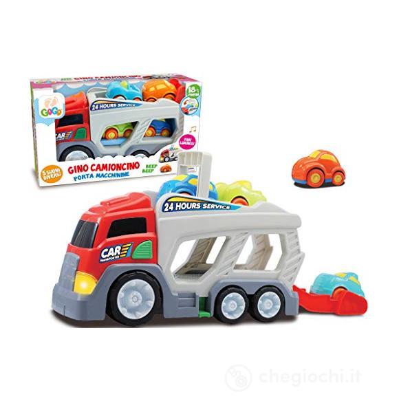 Camion Portauto con 4 Auto luci e suoni