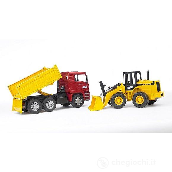 Camion Man TGA con pala meccanica (2752)
