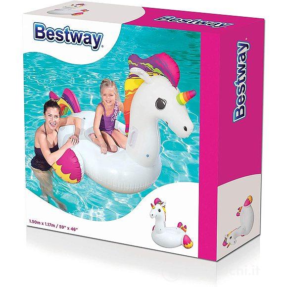 Cavalcabile Unicorno Fantasy cm 150x117 3+ Anni Con Maniglie