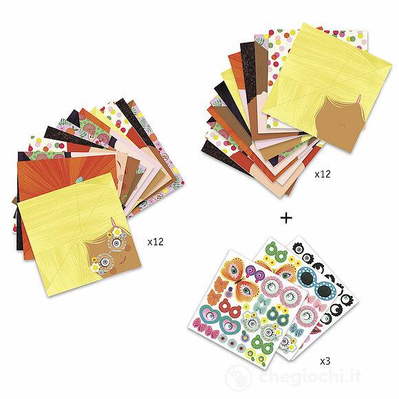 Pretty faces - Small gifts for older ones - Origami (DJ08757)