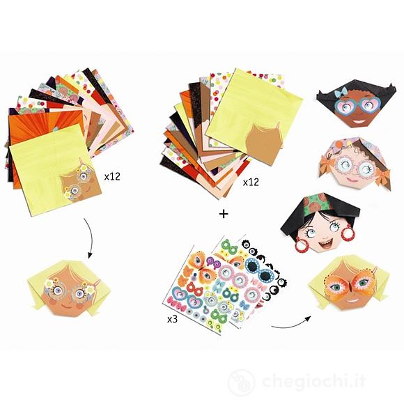 Pretty faces - Small gifts for older ones - Origami (DJ08757)