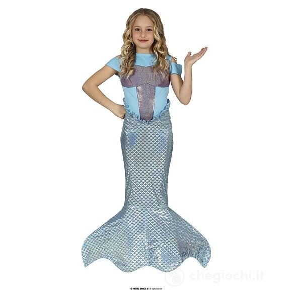 Costume Da Sirena Bambina 7-9 Anni (77758)