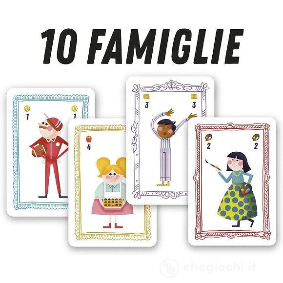 Ricreativi Board Games 4In1 Gioco Di Carte Mimo, Unico, Rubamazzo, 10 Famiglie