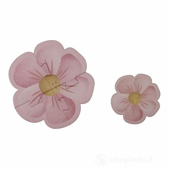 6 in 1 Puzzle fiori e farfalle Flowers & Butterflies (LD4760)