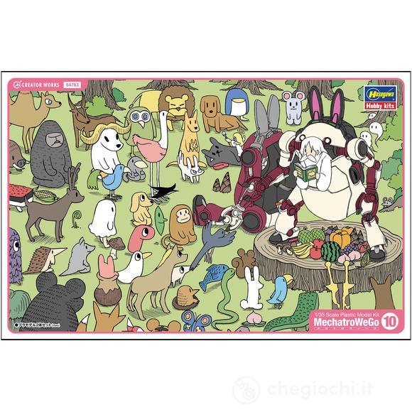 1/35 Mechatrwego, No.10, Animal Retro & Azuki, 2 Kits (HA64763)