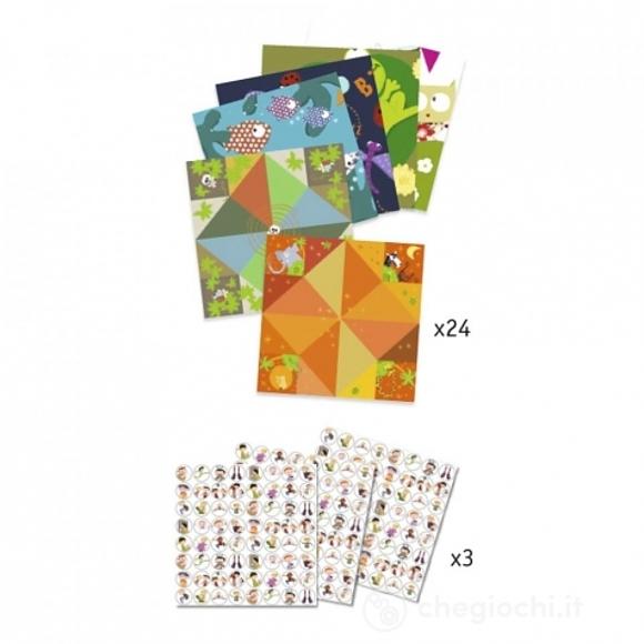 Origami Bird game - Small gifts for older ones - Origami (DJ08764)