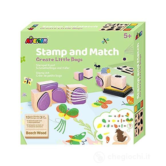 Insetti Stamp Art, Multicolore (CH201764)