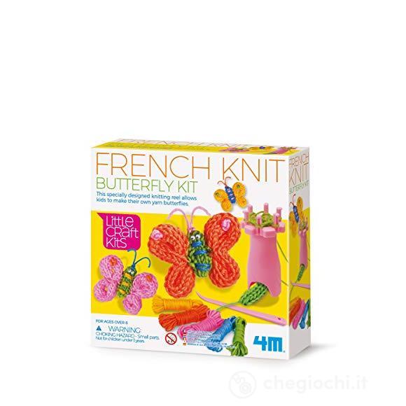Creativita' E Fantasia - Fare La Maglia Kit Farfalla