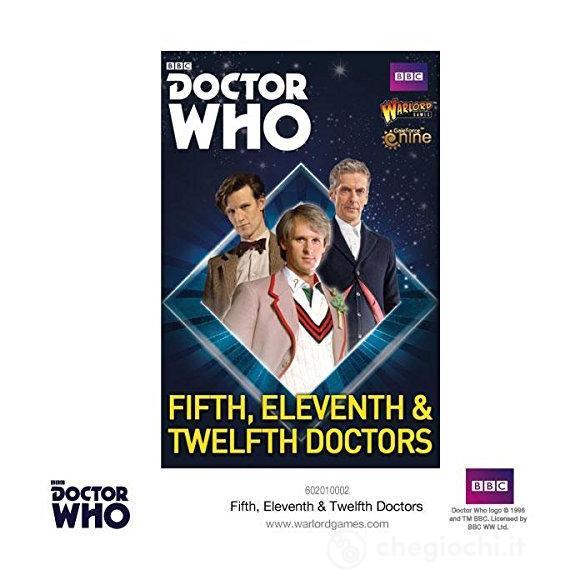 Doctor Who 5th,11th And 12th Doctors
