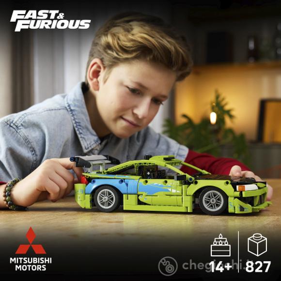 LEGO Technic 42229 Auto Mitsubishi Eclipse Fast and Furious, Kit Modellismo STEM da Collezione, Regalo per Ragazzi da 14+