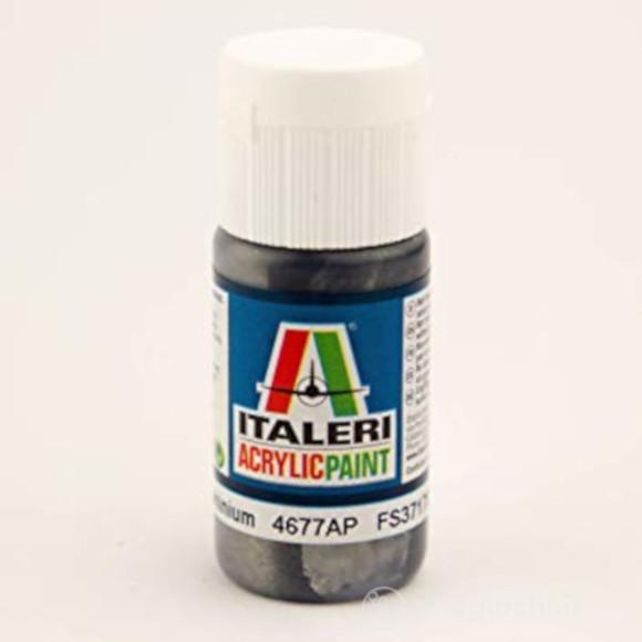 Boccetta colore 20 ml Flat Aluminum Grigio Metalizzato 4677AP