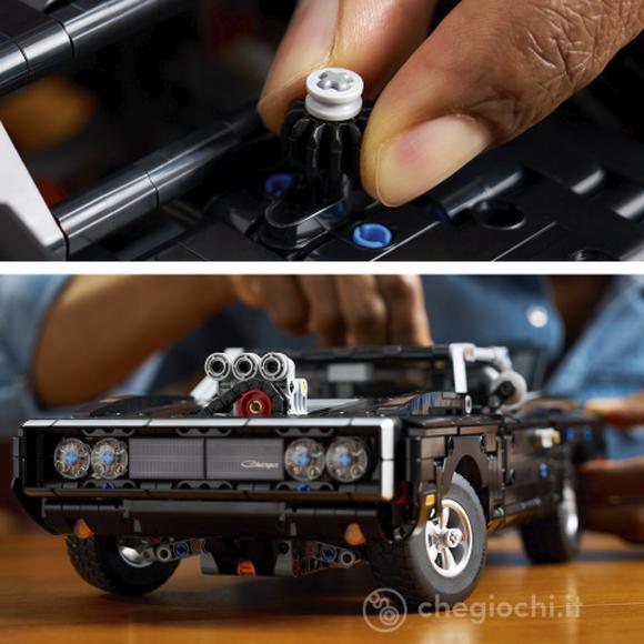 LEGO Technic 42231 Auto Dodge Charger R/T Fast and Furious, Kit Modellismo per Adulti STEM da Collezione, Regalo Nostalgico