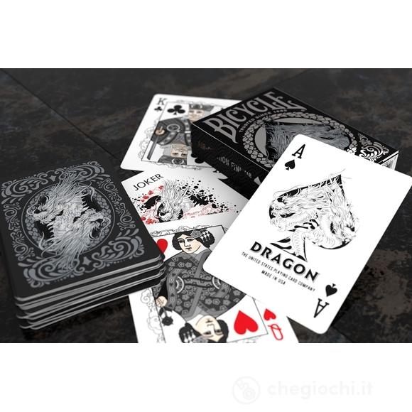 Carte Da Gioco Bicycle Black Dragon