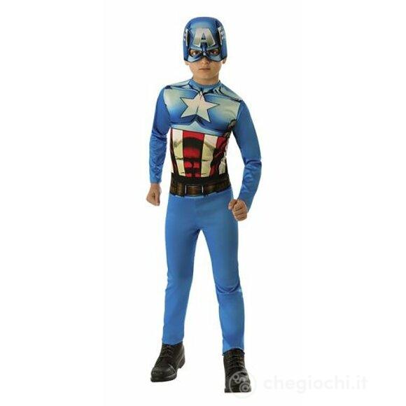 Costume Capitan America 7-8 anni (610759-L)