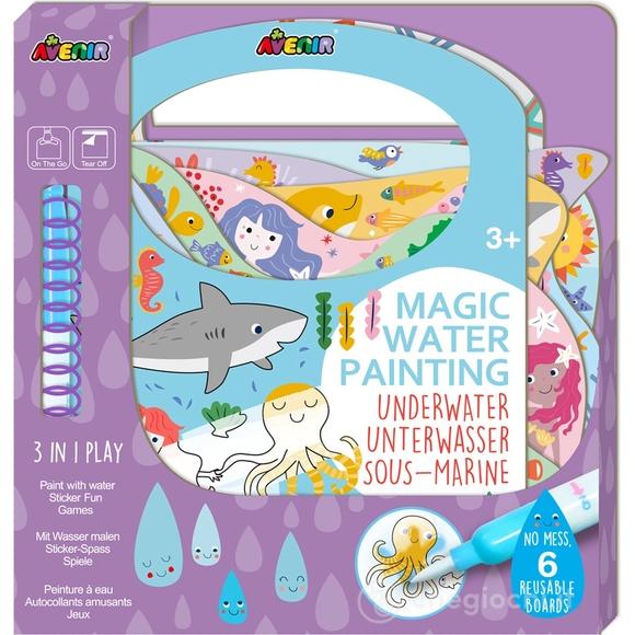 Colora Con L'acqua Libro Mare (9) (AV45802)