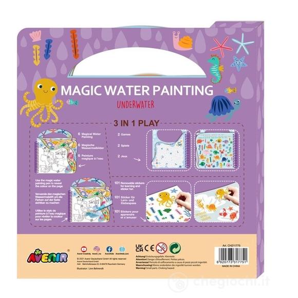 Colora Con L'acqua Libro Mare (9) (AV45802)