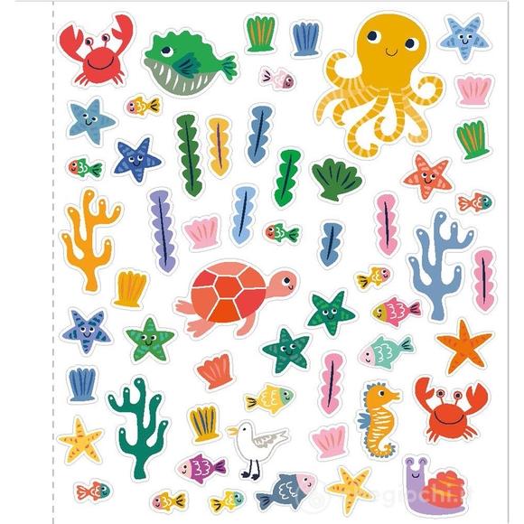 Colora Con L'acqua Libro Mare (9) (AV45802)