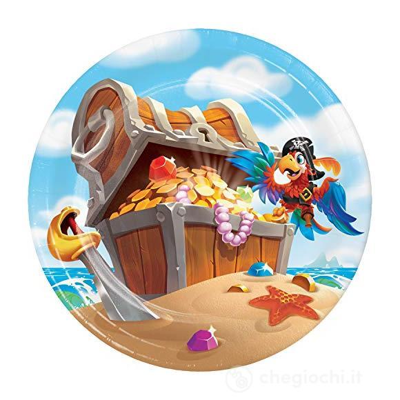 Creative Converting: Plt7 Ss 12/8Ct Pirate Treasure