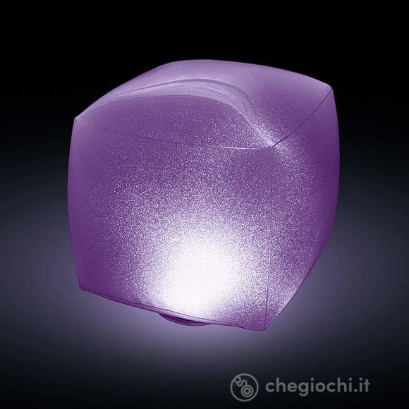 Luce galleggiante a forma di cubo 23x23x22 cm (28694)