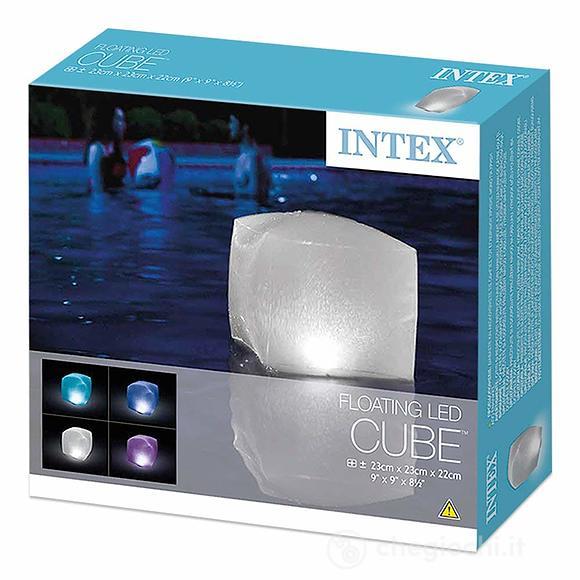 Luce galleggiante a forma di cubo 23x23x22 cm (28694)
