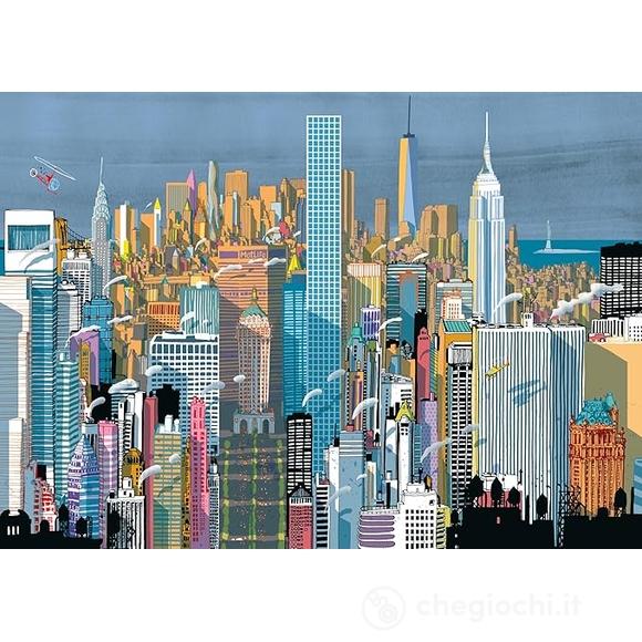 I am New York - Puzzle 1000 pezzi - Illustrati (12000784)