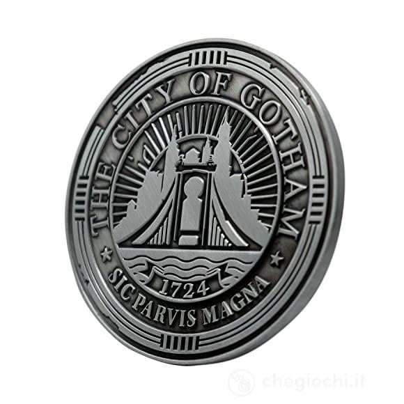 The Batman Gotham Metal Medallion Ltd Ed