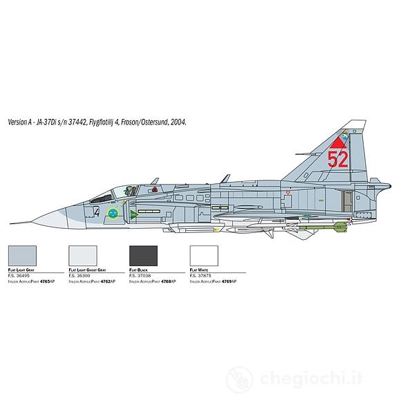 Aereo Saab JA 37 Jaktviggen scala 1/48 (IT2785)