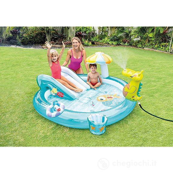 Piscina Playcenter Alligatore 203x173x89 (57165)