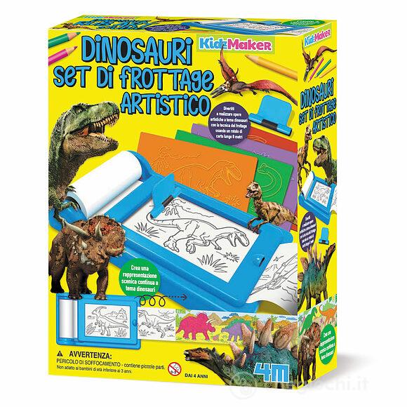 Set Di Frottage Artistico: Dinosauri (04790)