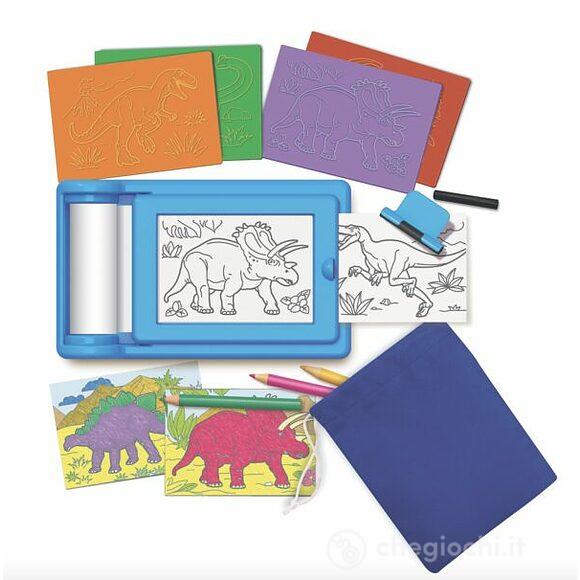 Set Di Frottage Artistico: Dinosauri (04790)
