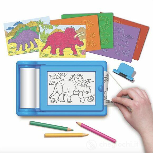 Set Di Frottage Artistico: Dinosauri (04790)