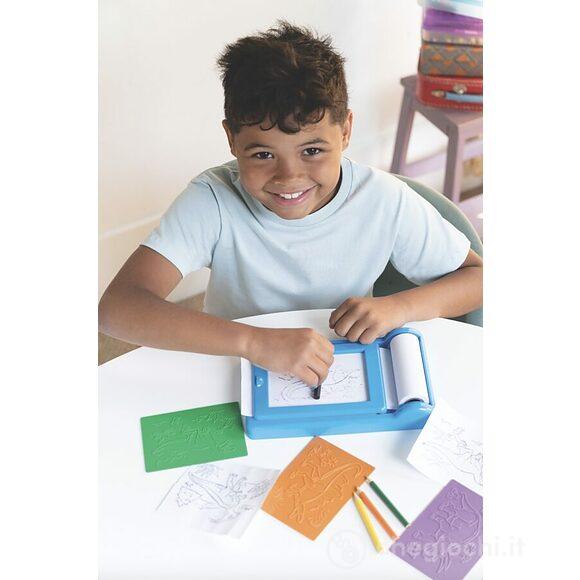 Set Di Frottage Artistico: Dinosauri (04790)