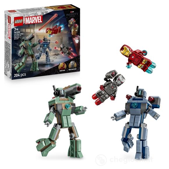 Iron Man e War Machine contro i droni di Hammer (76320)