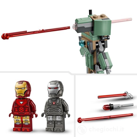 Iron Man e War Machine contro i droni di Hammer (76320)