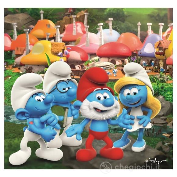 Puzzle 3x48 pz - Smurfs (25792)