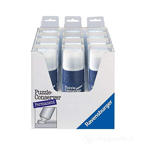 Set di 6 barattoli di colla e fissatore puzzle, multicolore (93793)