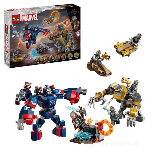 Avengers: Endgame Thor contro Chitauri (76322)