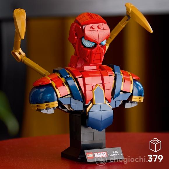 Busto di Iron Spider-Man (76326)