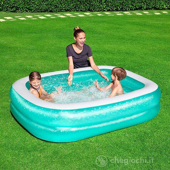 Piscina Family Rettangolare 2 Anelli 201x150x51 cm (54005)