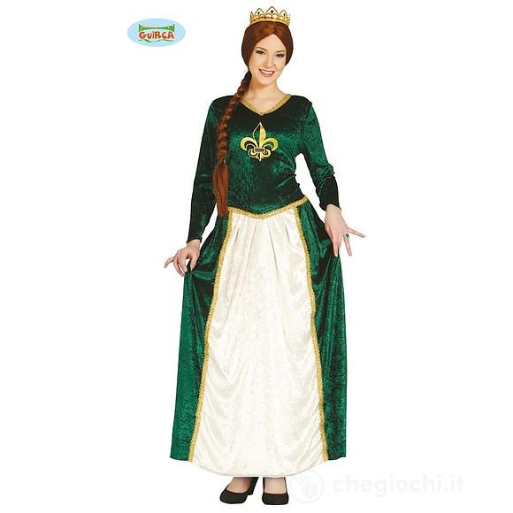 Costume Donna Regina Medievale Taglia L (80802)