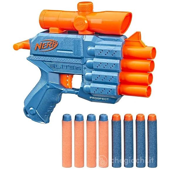 HASBRO - NERF ELITE 2.0 FLIP-8 PISTOLA GIOCATTOLO FUCILE MOTORIZZATO Spara Dardi