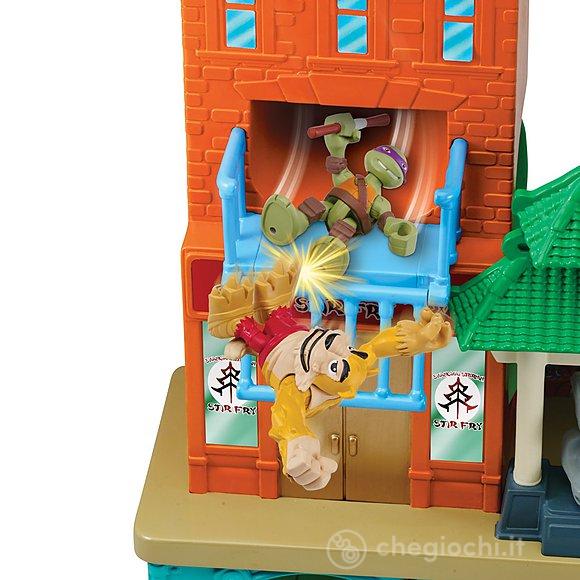 Tartarughe Ninja Playset Quartier Generale