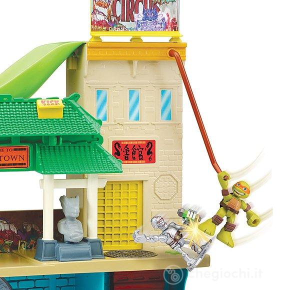 Tartarughe Ninja Playset Quartier Generale