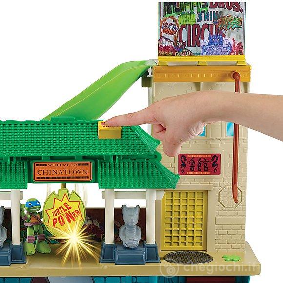Tartarughe Ninja Playset Quartier Generale