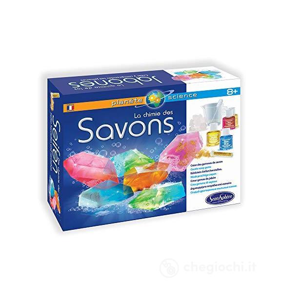 Sentosphere - Kit Scientifico La Chimie des Savons, 2804, Blu