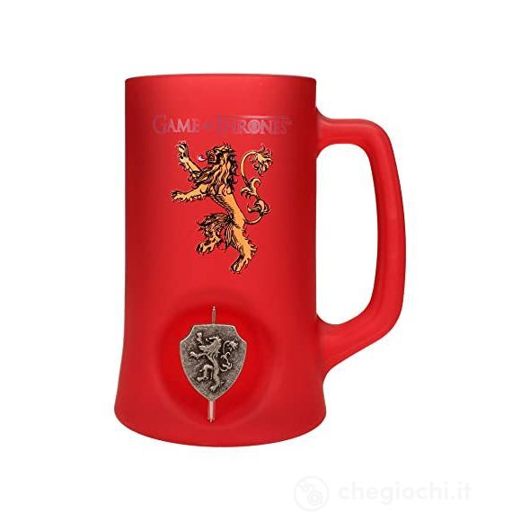 Got Lannister Spin Logo Red Stein