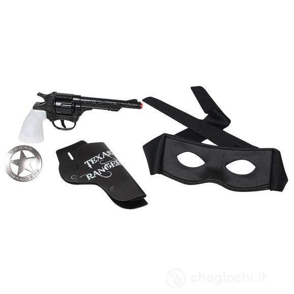 Set The Mask Ranger Pistola Maschera Fondina